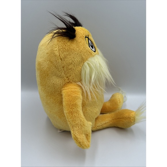 Kohl's Cares /Dr. Seuss The LORAX Book Character Plush 13" Bright Yellow - Picture 5 of 10
